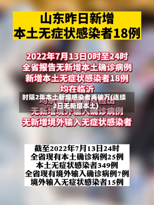 时隔2年本土新增感染者再破万(连续2日无新增本土)