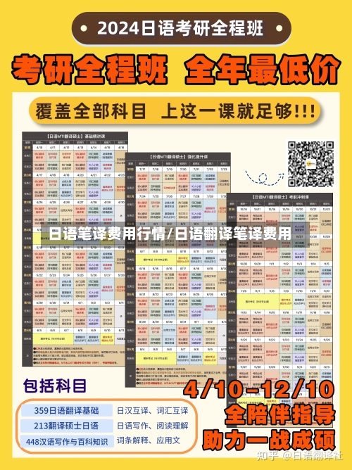 日语笔译费用行情/日语翻译笔译费用-第1张图片
