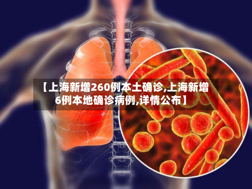 【上海新增260例本土确诊,上海新增6例本地确诊病例,详情公布】-第1张图片