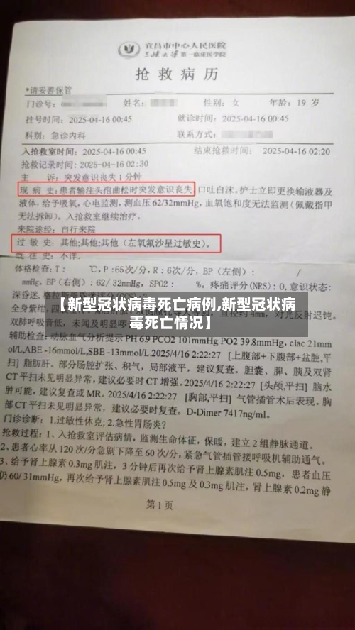 【新型冠状病毒死亡病例,新型冠状病毒死亡情况】-第1张图片