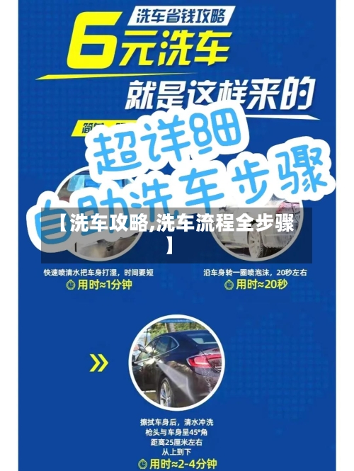 【洗车攻略,洗车流程全步骤】-第1张图片