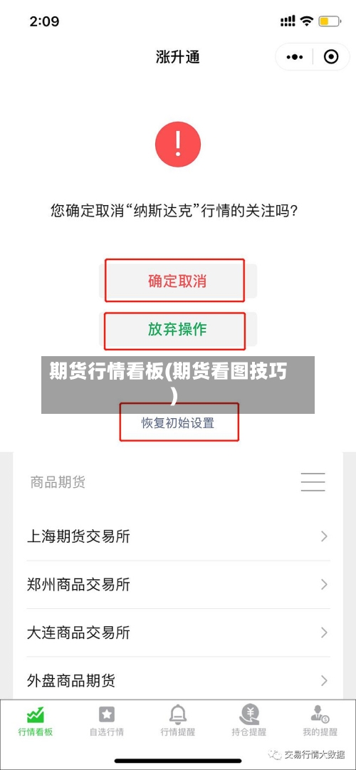 期货行情看板(期货看图技巧)-第1张图片