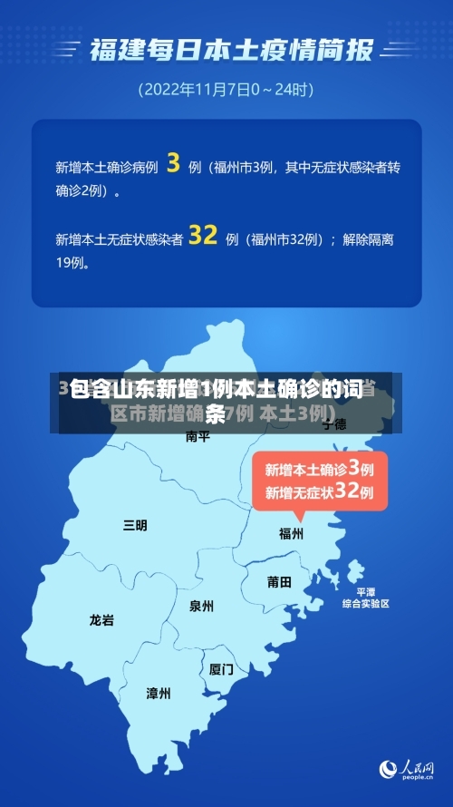 包含山东新增1例本土确诊的词条