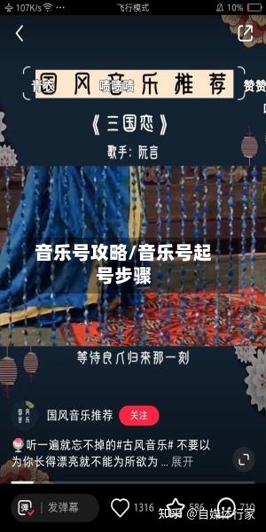 音乐号攻略/音乐号起号步骤-第1张图片