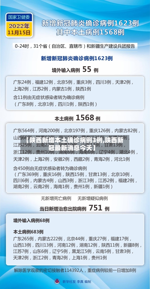 【陕西新增本土确诊病例3例,陕西新冠最新消息今天】-第1张图片