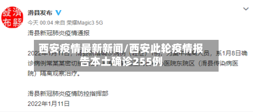 西安疫情最新新闻/西安此轮疫情报告本土确诊255例-第1张图片
