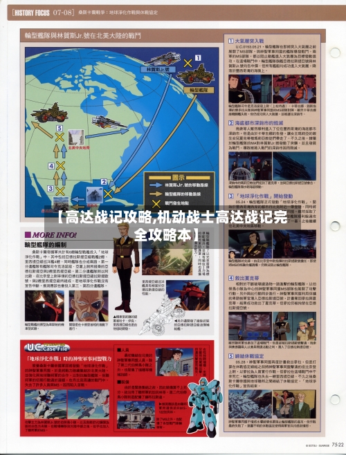 【高达战记攻略,机动战士高达战记完全攻略本】-第1张图片