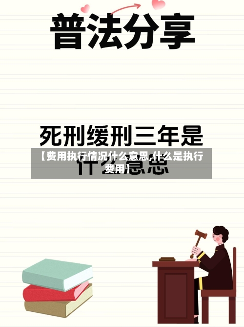 【费用执行情况什么意思,什么是执行费用】-第1张图片