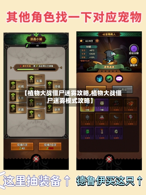【植物大战僵尸迷雾攻略,植物大战僵尸迷雾模式攻略】-第1张图片