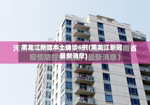 黑龙江新增本土确诊6例(黑龙江新冠最新消息)-第1张图片
