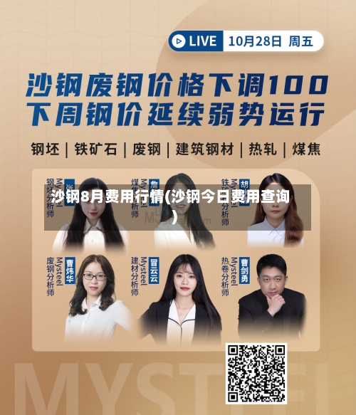 沙钢8月费用行情(沙钢今日费用查询)-第1张图片