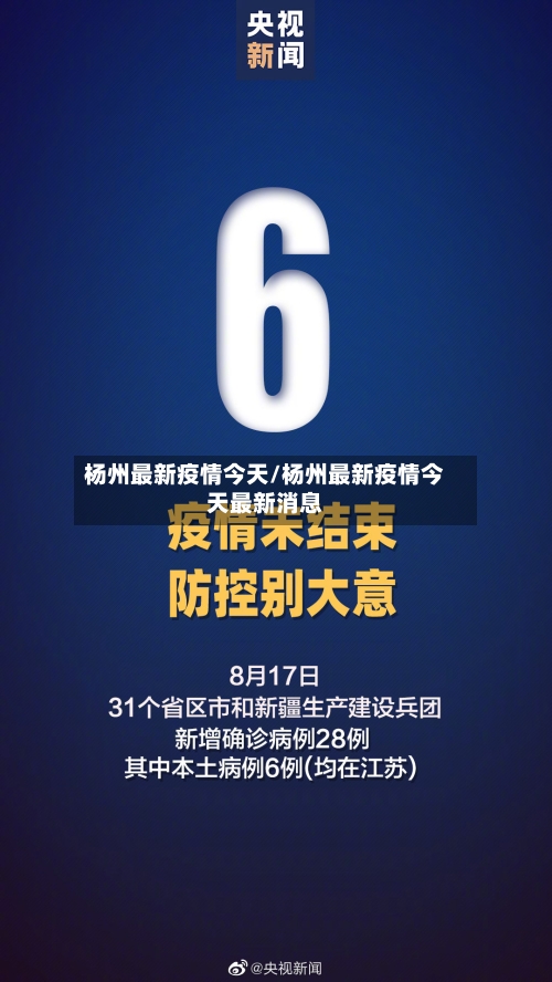 杨州最新疫情今天/杨州最新疫情今天最新消息-第1张图片