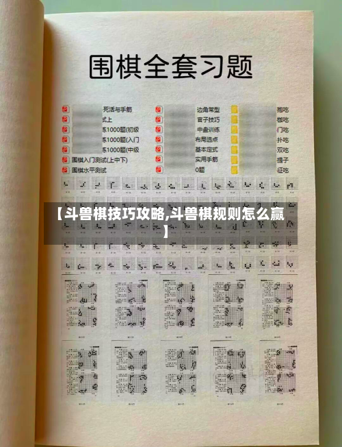 【斗兽棋技巧攻略,斗兽棋规则怎么赢】-第1张图片