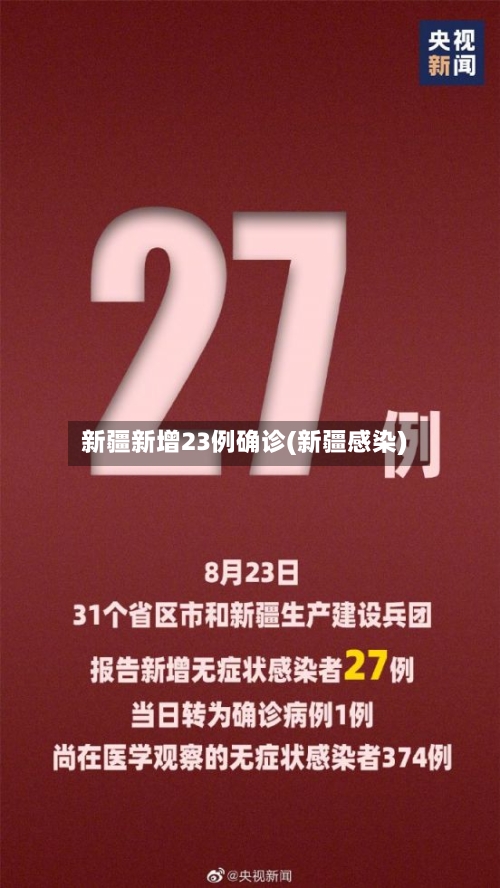 新疆新增23例确诊(新疆感染)-第1张图片
