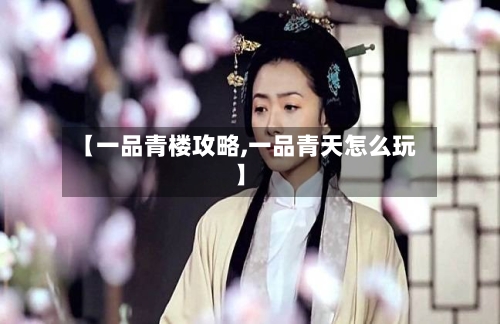 【一品青楼攻略,一品青天怎么玩】-第1张图片