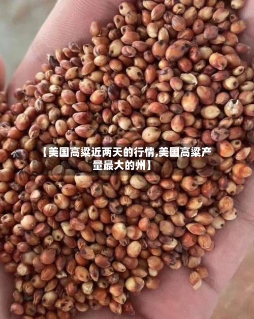 【美国高粱近两天的行情,美国高粱产量最大的州】-第2张图片