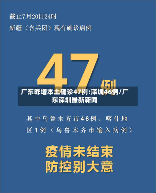 广东昨增本土确诊47例:深圳46例/广东深圳最新新闻
