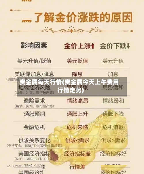 贵金属每天行情(贵金属今天上午费用行情走势)