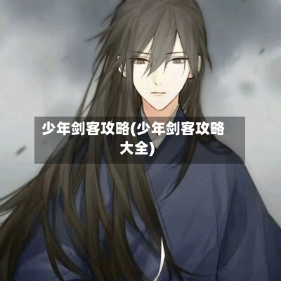 少年剑客攻略(少年剑客攻略大全)