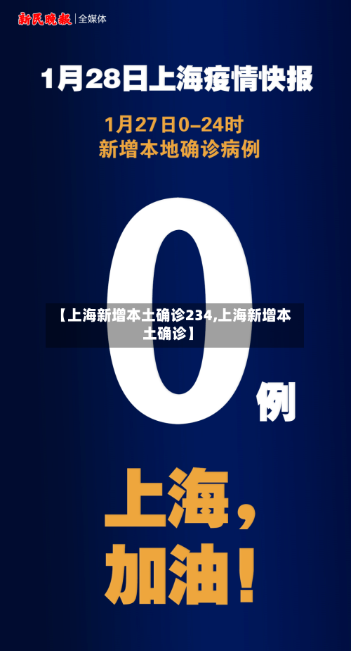 【上海新增本土确诊234,上海新增本土确诊】