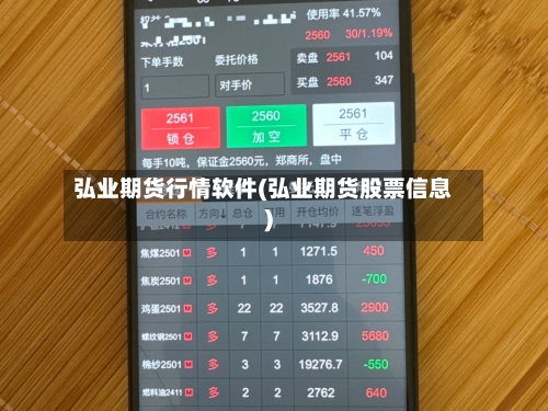 弘业期货行情软件(弘业期货股票信息)