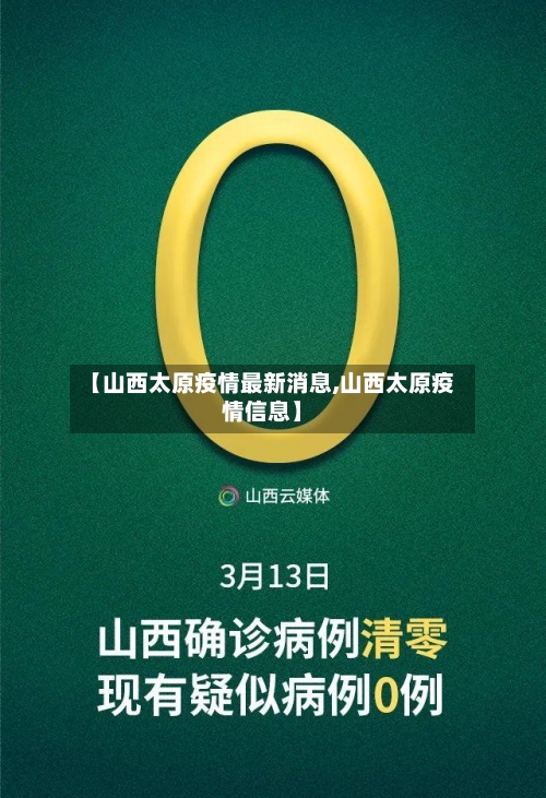 【山西太原疫情最新消息,山西太原疫情信息】