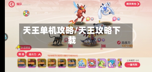 天王单机攻略/天王攻略下载